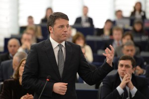 renzi a strasburgo